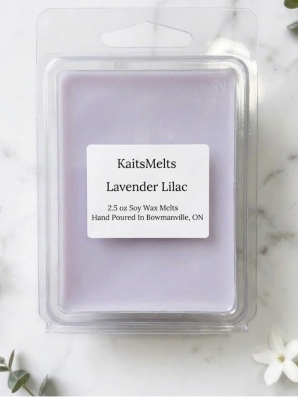 Lavender Lilac Soy Wax Melts - Light Purple